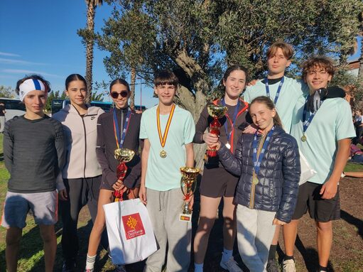 Equipe minimes établissement Championne départementale