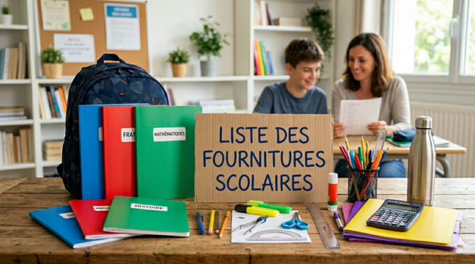 liste des fournitures scolaires